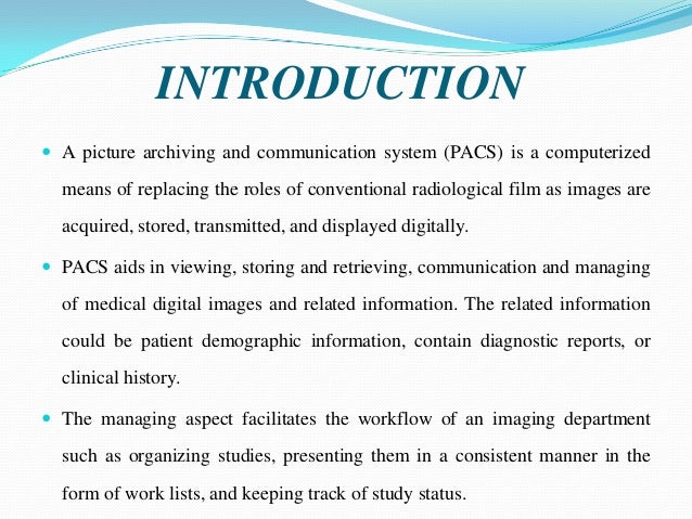 Teresa jacobsson alaska Picture archiving and communication system history